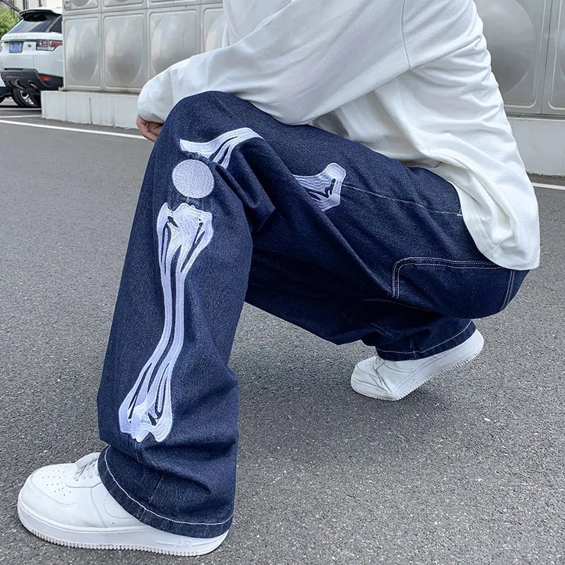 Skeleton jeans