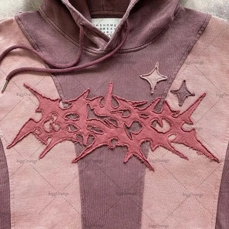 Pink Y2K hoodie