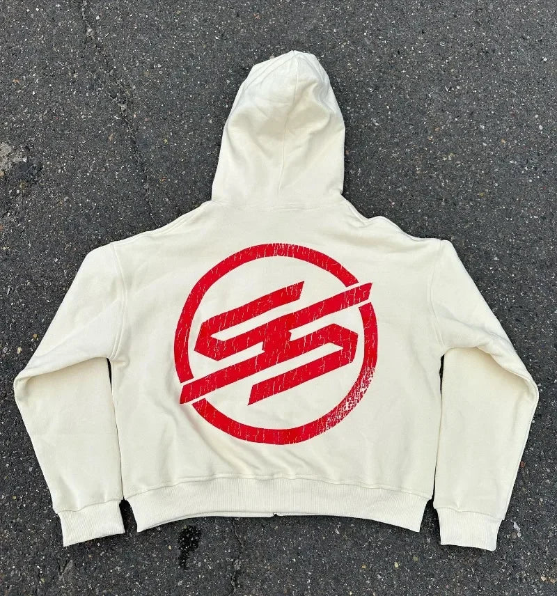 Hoodie with a text